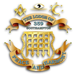 Badge of Lodge of Peace and Harmony No. 359